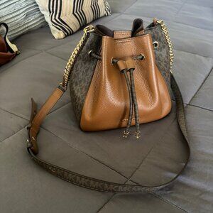 Michael Kors Drawstring Bucket Crossbody